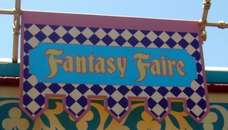 Fantasy Faire signage